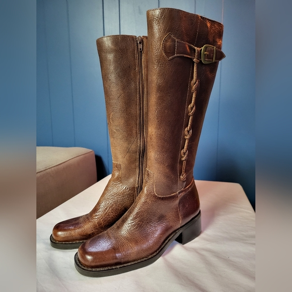 Nicole Leather Boots Size 6 - Picture 6 of 14